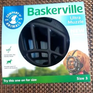 Baskerville Ultra Muzzle for Dogs	 size 3 Brand New still in box